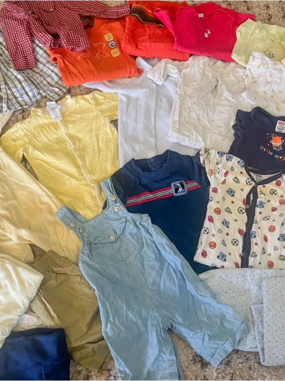 Vintage Y2K Baby Boy Clothes Lot 3-12M Carter’s Fisher Price Cherokee 90s 2000s